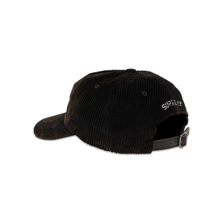 Buy Supreme Corduroy S Logo 6-Panel 'Black' - FW23H91 BLACK