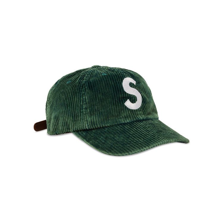 Buy Supreme Corduroy S Logo 6-Panel 'Green' - FW23H91 GREEN