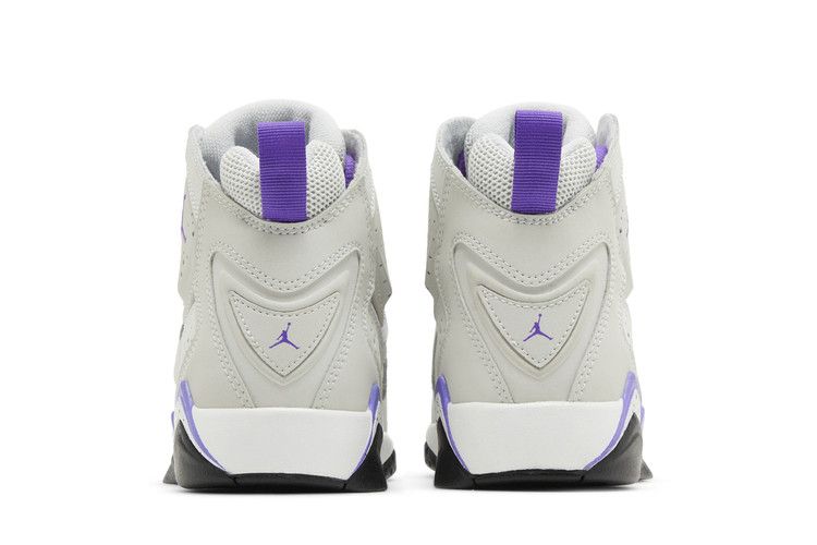 Air Jordan True Flight Gs Base Grey Purple Venom