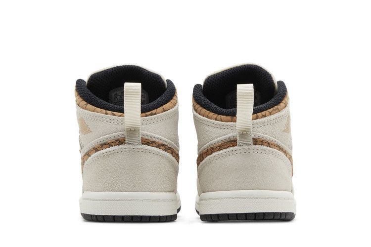 Air Jordan 1 Mid SE Td Brown Elephant