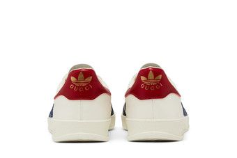 adidas gazelle silver green womens adidas x Gucci Gazelle White – OFFTRENDCLUB main image 0