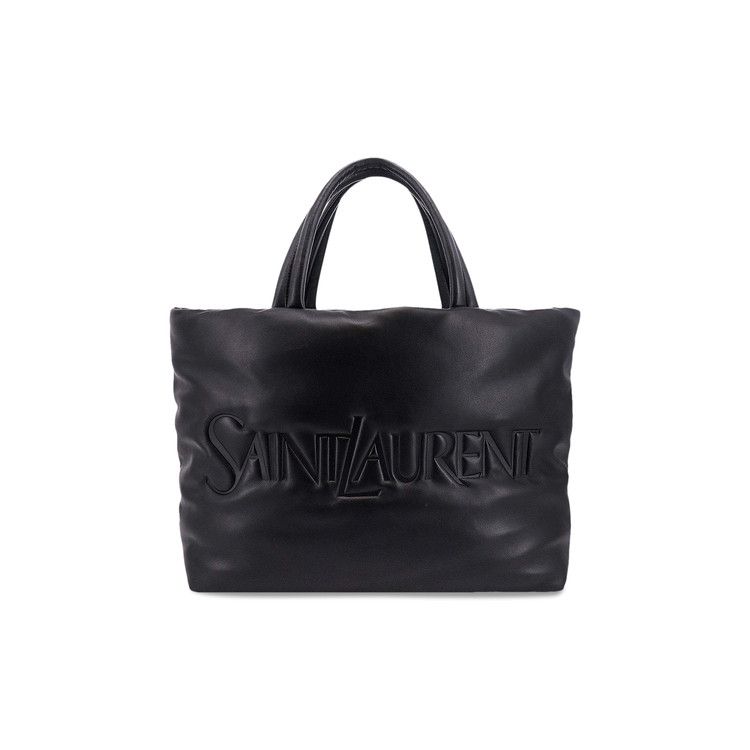 Saint Laurent Puffer Tote Bag Black