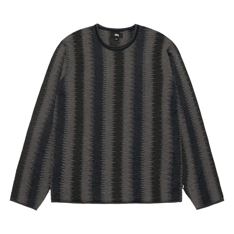 Stussy Shadow Stripe Sweater Olive
