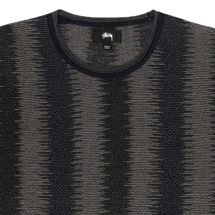 Stussy Shadow Stripe Sweater Olive
