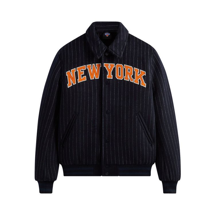 Buy Kith For The New York Knicks Wool Collared Coaches Jacket