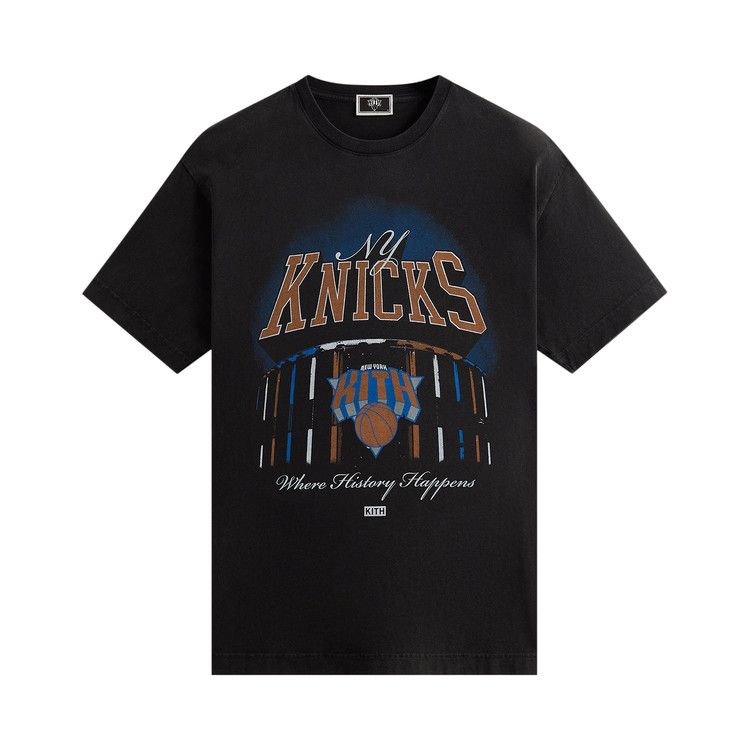 Buy Kith For The New York Knicks Msg Vintage Tee 'Black