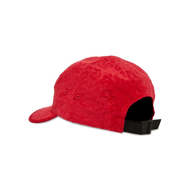 Supreme Leopard Corduroy Camp Cap Black - FW23 - US