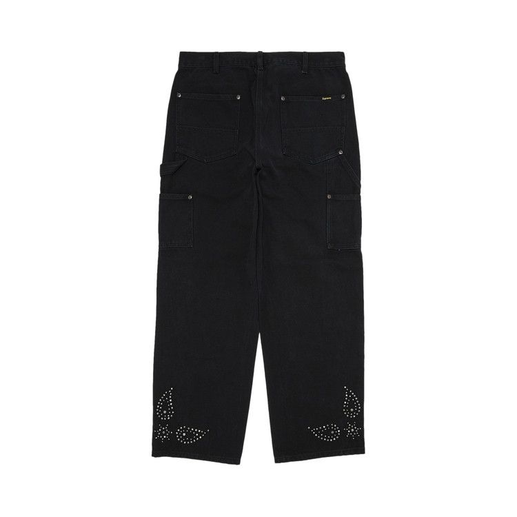 パンツ Supreme Paisley Studded Double Knee pant Supreme Paisley Studded Double Knee Painter Pant (FW23) - $388