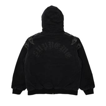 Buy Supreme Paisley Studded Work Jacket 'Black' - FW23J106 