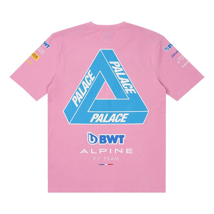 Palace x Kappa For Alpine T-Shirt 'Pink'