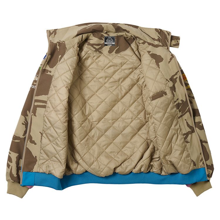 Buy Palace x Kappa For Alpine Pit Jacket 'Desert Camo