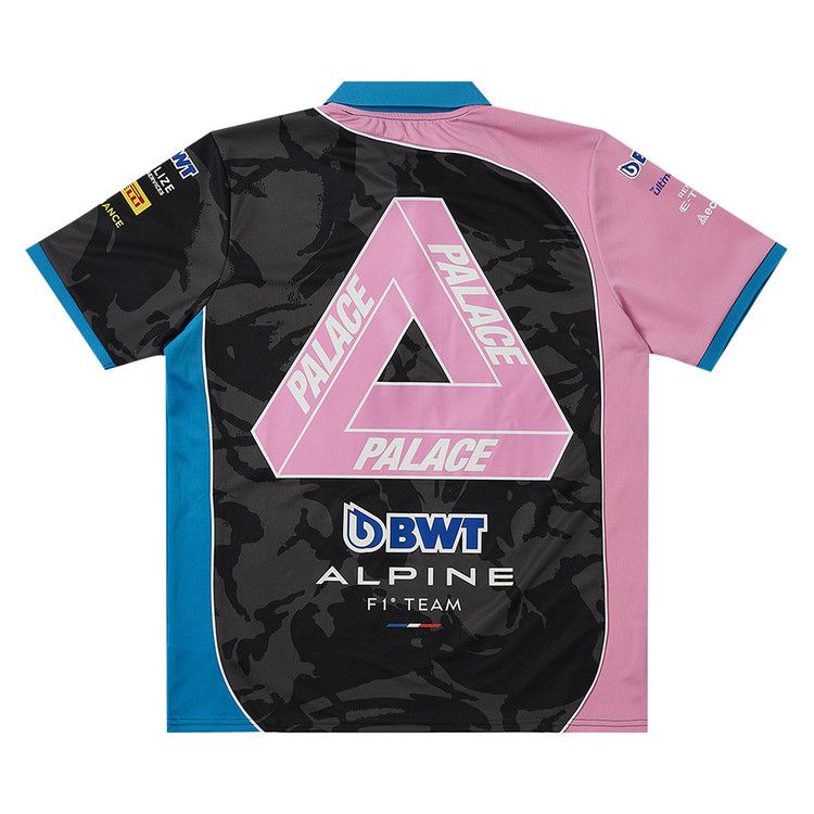 Palace X Kappa For Alpine Tech Polo Night Desert Camo