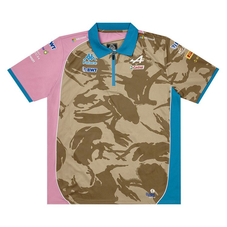 トップス palace mesher top camo Buy Palace x Kappa For Alpine Tech Polo 'Desert Camo' - 351R1NWA02
