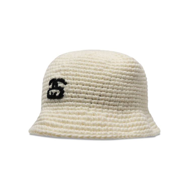 Buy Stussy SS Link Knit Bucket Hat 'Bone' - 1321184 BONE | GOAT UK
