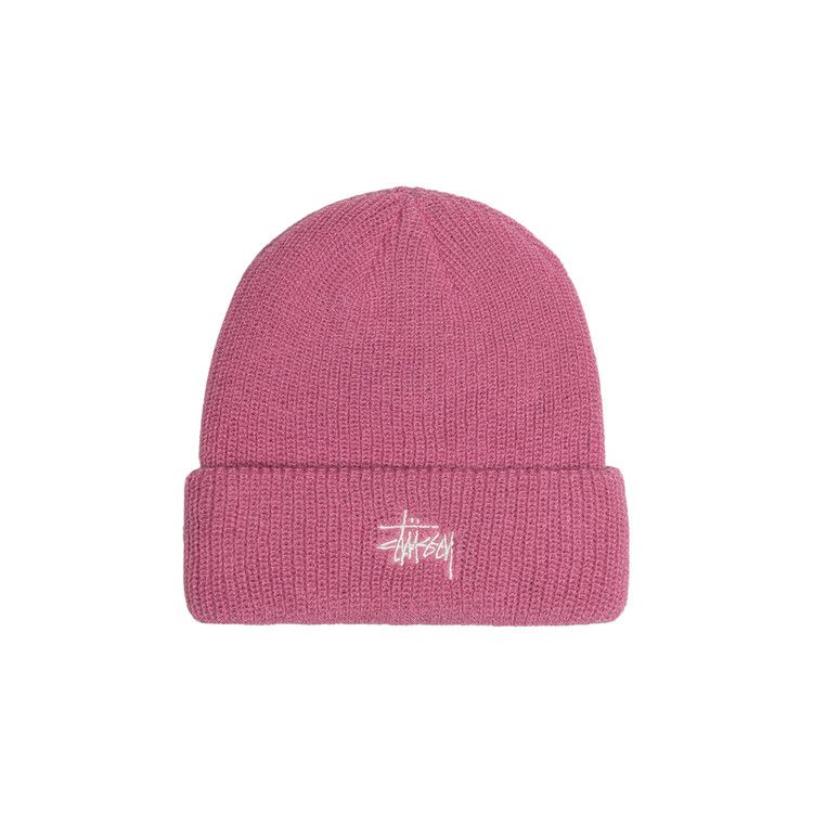 Buy Stussy Basic Cuff Beanie 'Dusty Pink' - 1321019 DUST | GOAT