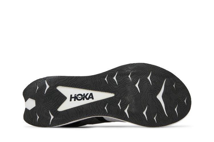 Hoka Transport X Black White