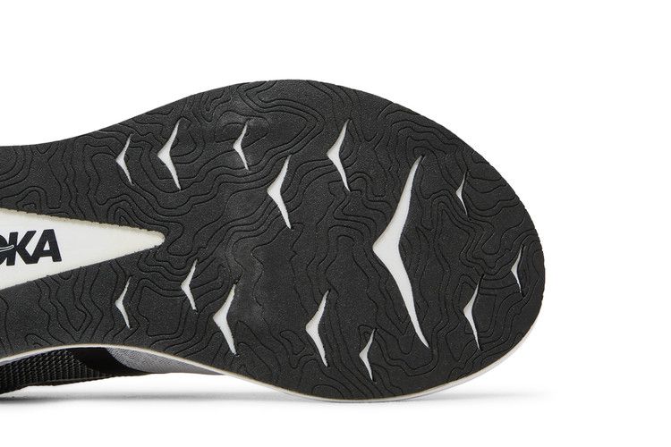 Hoka Transport X Black White