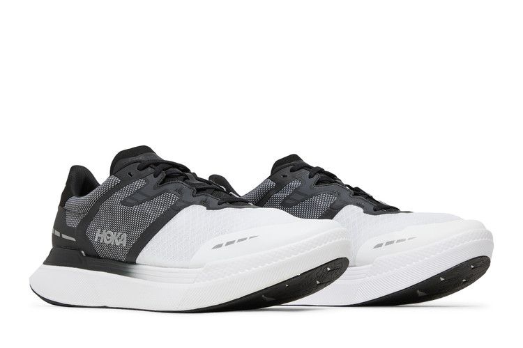 Hoka Transport X Black White