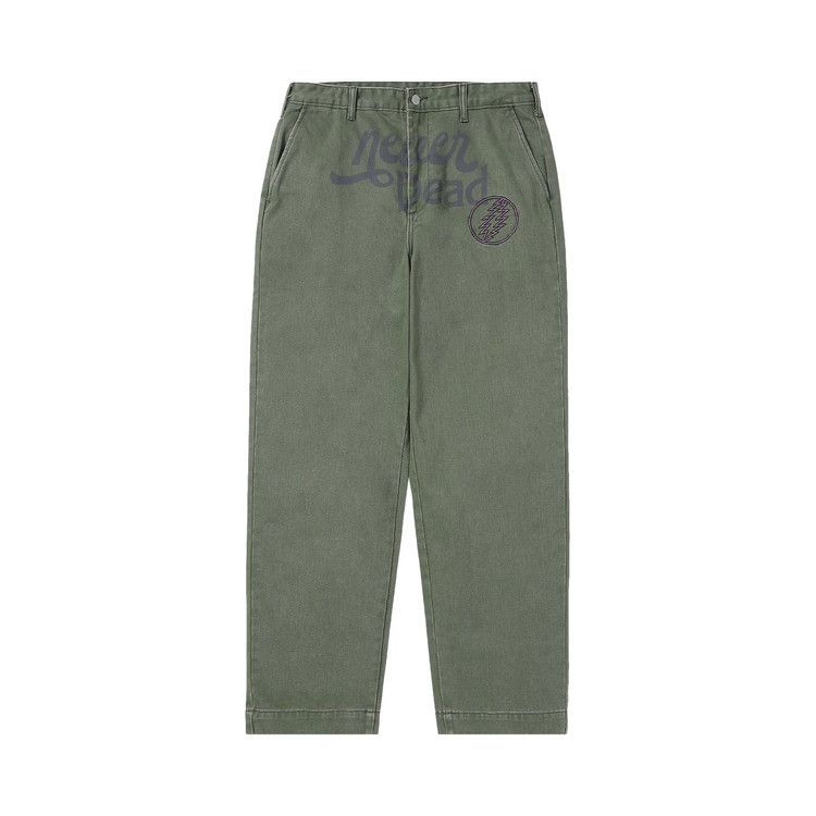 thisisneverthat x Grateful Dead Never Dead Work Pant 'Mud' — foto 2