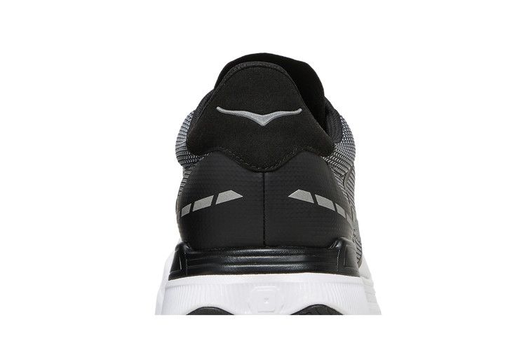 Hoka Transport X Black White