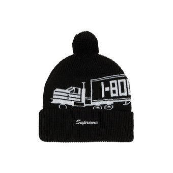 Supreme 18 Wheeler Beanie 'Black'