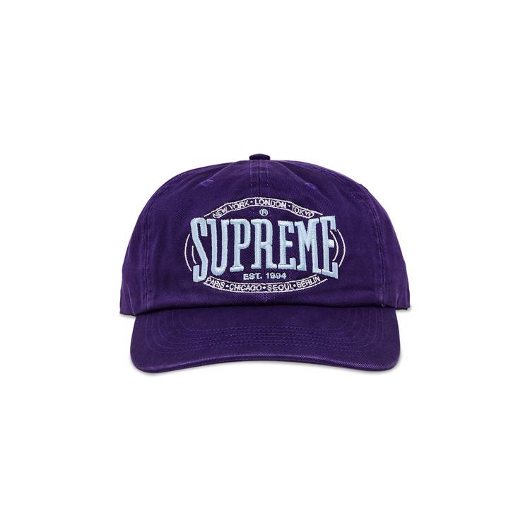 Supreme Warm Up 6-Panel 'Purple'