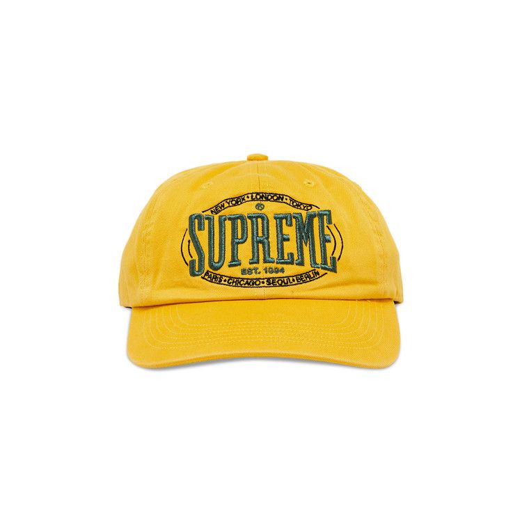 Buy Supreme Warm Up 6-Panel 'Yellow' - FW23H84 YELLOW | GOAT CA