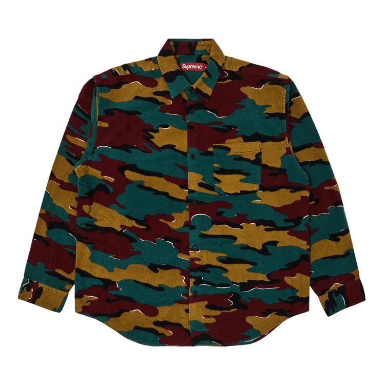 SUPREME RIPSTOP CAMO FIELD SHIRT FW2011 button up vintage | eBay
