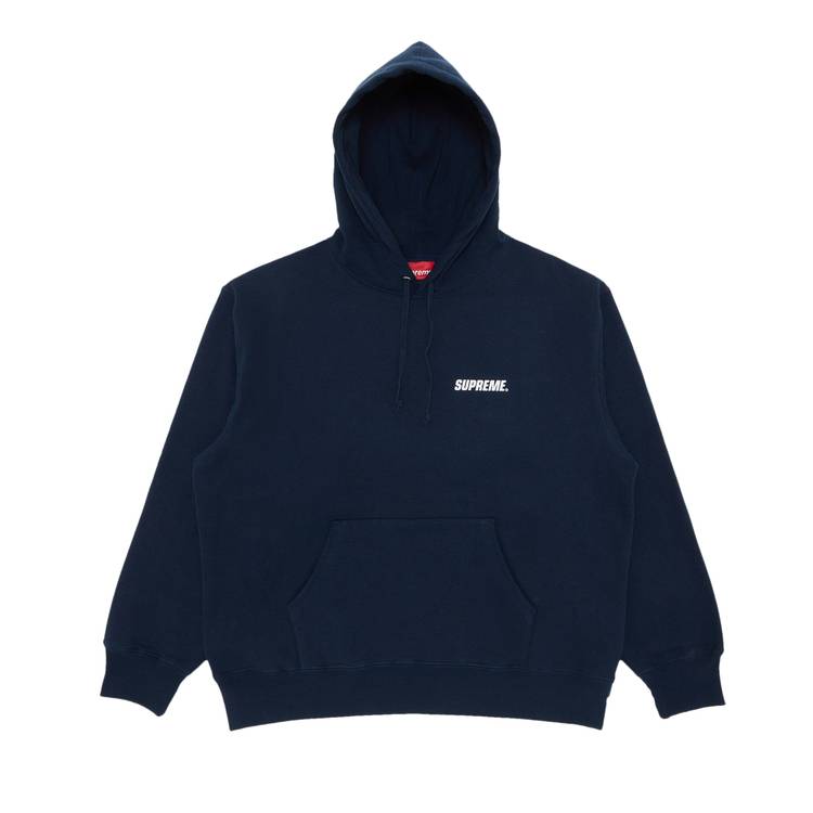 Buy Supreme Crown Hooded Sweatshirt 'Navy' - FW23SW116