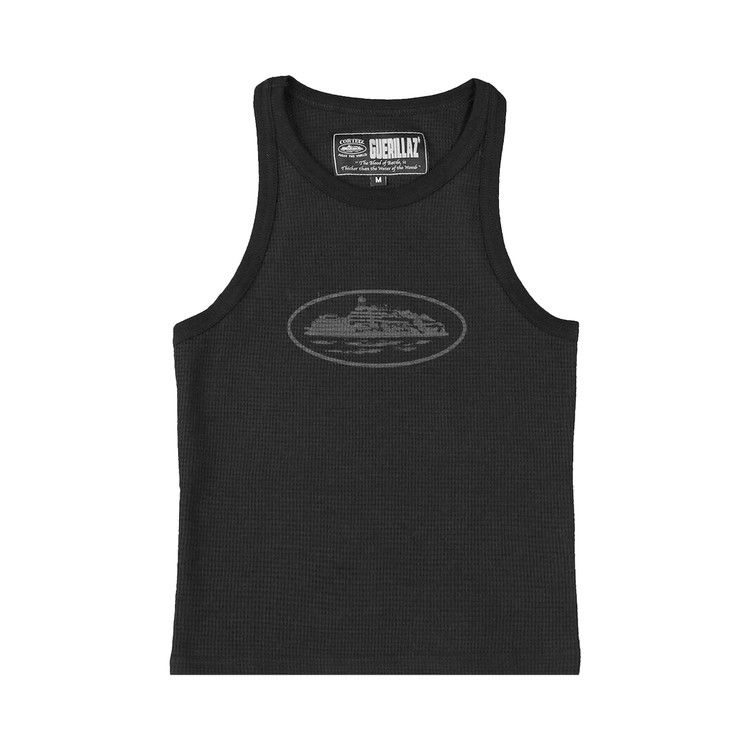 Buy Corteiz Tank Top 'Triple Black' - 7892 2FW230102TT TRIP