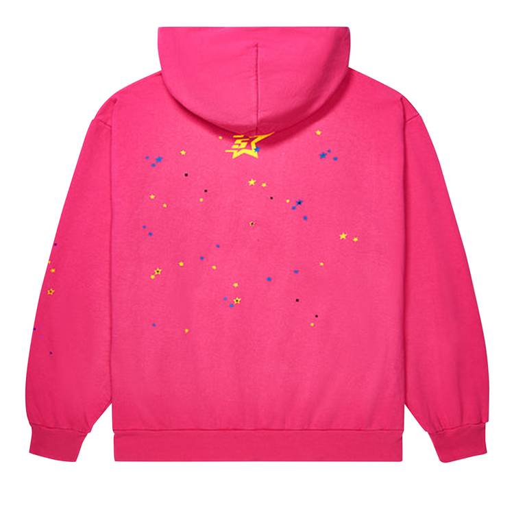 Buy Sp5der P*nk V2 Hoodie 'Pink' - SP5 MGSP5 HD | GOAT CA