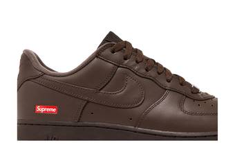 Buy Supreme x Air Force 1 Low 'Box Logo - Baroque Brown 