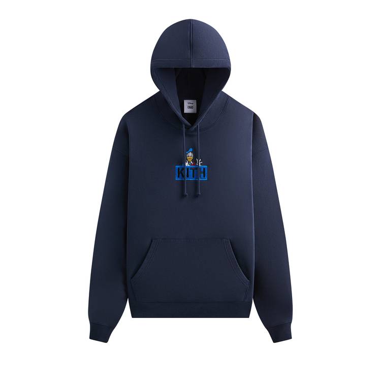 Kith For Mickey u0026 Friends Cyber Monday Donald Duck Classic Logo Hoodie  'Nocturnal'