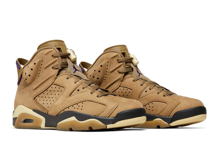 Wmns Air Jordan 6 RETRO Gore-Tex 'brown Kelp'