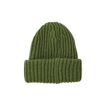 Supreme Classic Logo Chunky Ribbed Beanie 'Olive'