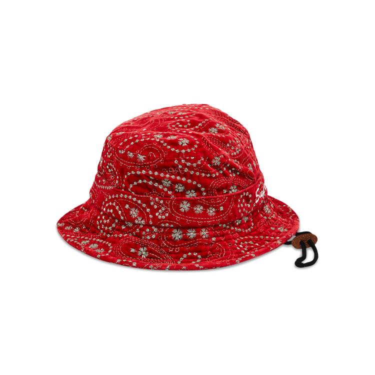 Buy Supreme Velvet Paisley Boonie 'Red' - FW23H44 RED | GOAT