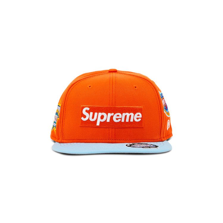 帽子 Supreme Box Logo Mesh Back New EraOrange Supreme Box Logo Mesh Back New Era Cap - Orange | Editorialist