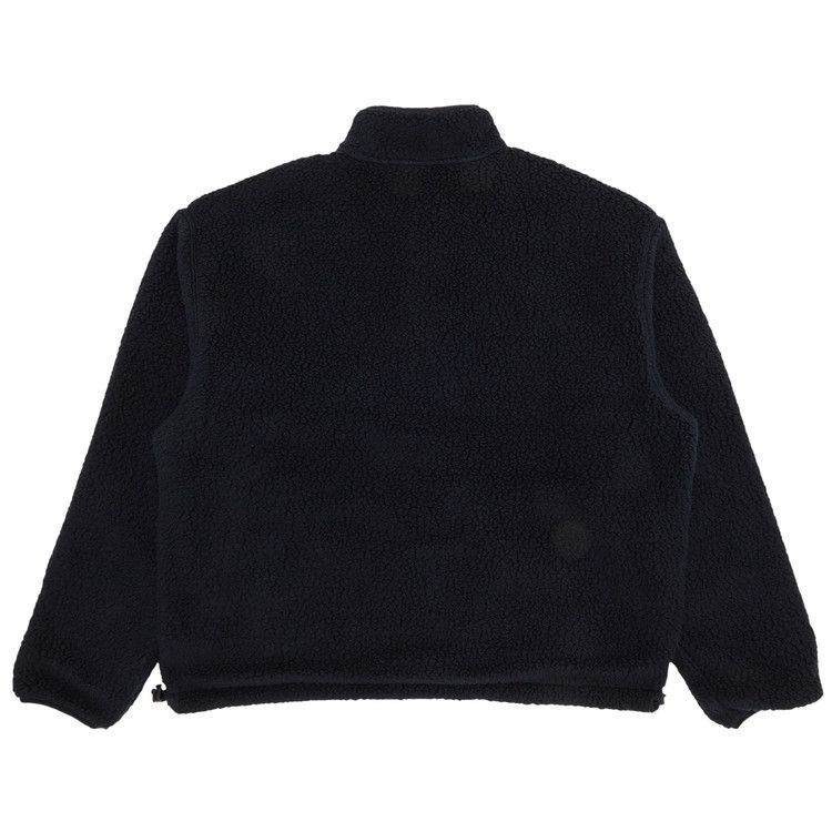 Buy Supreme Polartec Shearling Reversible Pullover 'Black