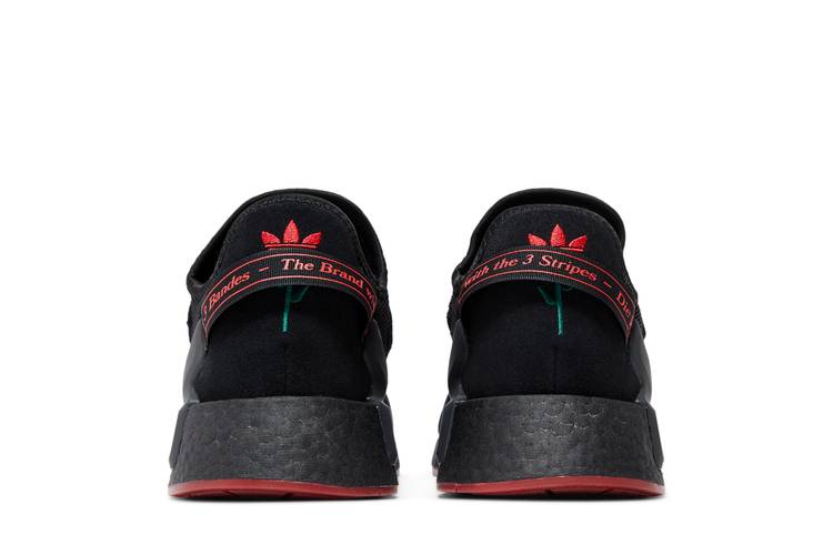 Adidas Originals NMD R1.V2 Black Vivid Red Bred GY2071 Runner Size 8-13 R1  V2