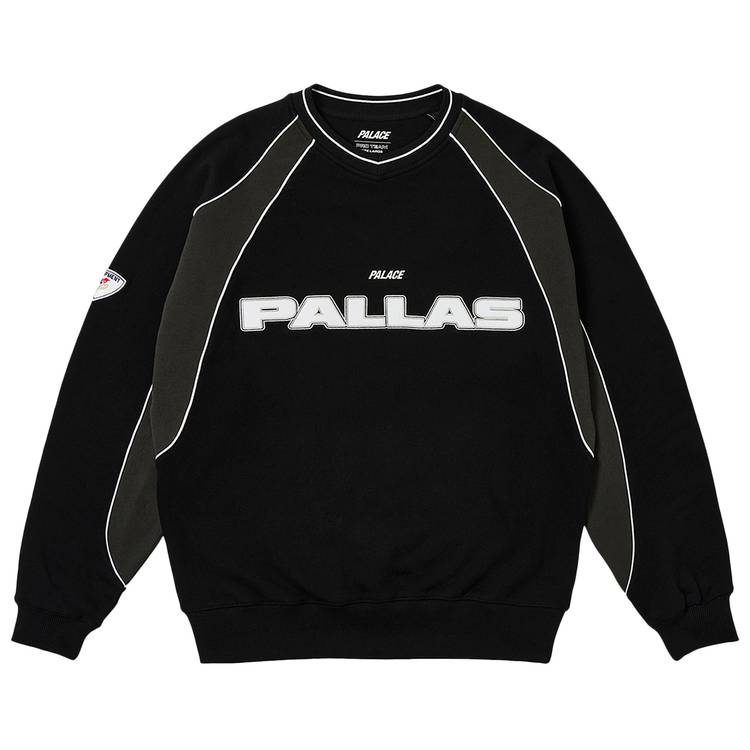 Palace Pallas Panel Crew 'Black'