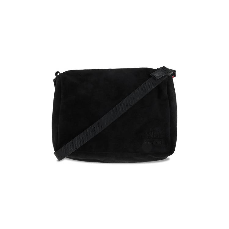 Buy Supreme x The North Face Suede Shoulder Bag 'Black' - FW23B3