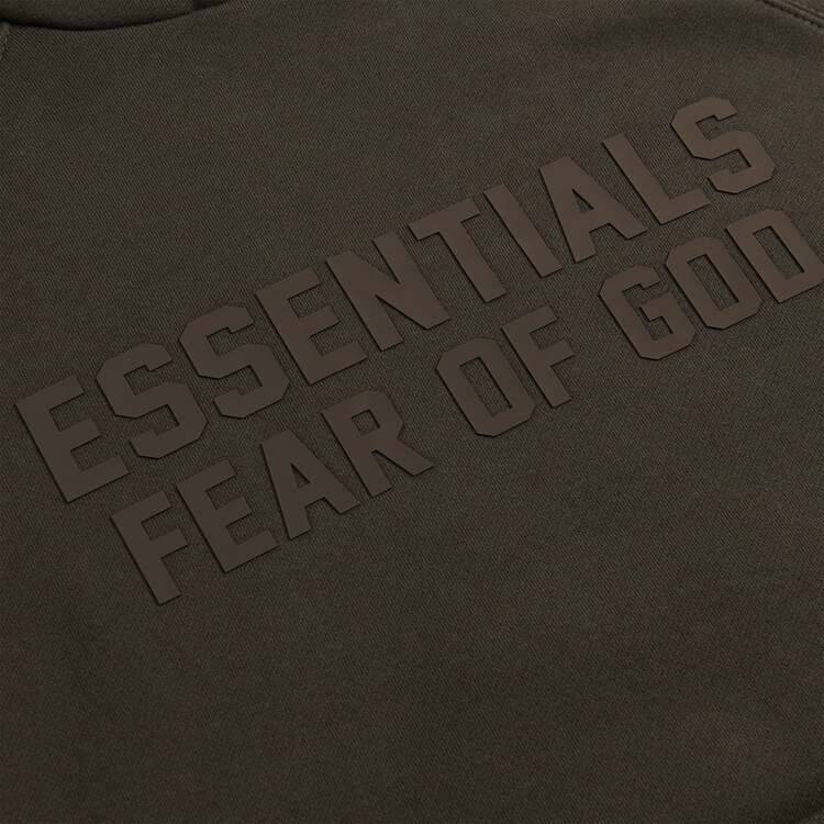 Buy Fear of God Essentials Hoodie 'Off Black' - 192BT222050F