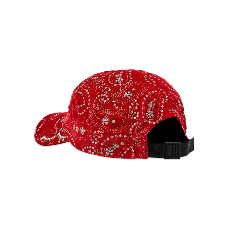 Buy Supreme Velvet Paisley Camp Cap 'Red' - FW23H111 RED | GOAT