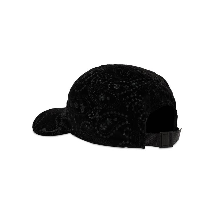 Buy Supreme Velvet Paisley Camp Cap 'Black' - FW23H111 BLACK
