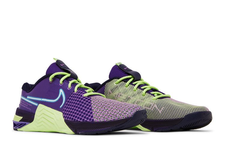 Buy Nike Metcon 8 AMP 'Deep Purple Barely Volt' - DV1206 500 | GOAT
