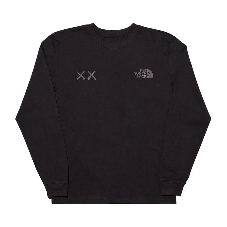 The North Face X Kaws Long-Sleeve T-Shirt Tnf Black