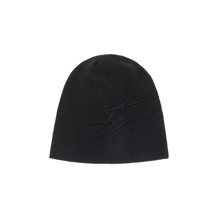 Buy Stussy Embossed Smooth Stock Skullcap 'Black' - 1321174 BLAC