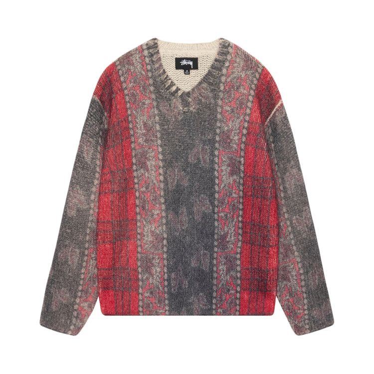 Stussy Mixed Print Alpaca Sweater 'multicolor'