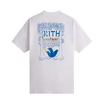 KITH Treats キス トリーツ Hanukkah Hebrew Logo ロゴ Tシャツ Kith Treats Hanukkah Ornamental Tee Current Men's - FW23 - GB