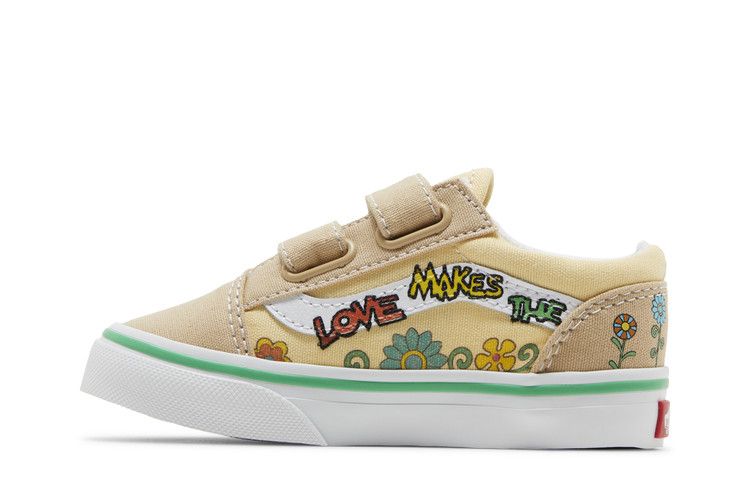 Buy Sesame Street x Vans Old Skool V Toddler 'Elmo' - VN0A38JN7VJ